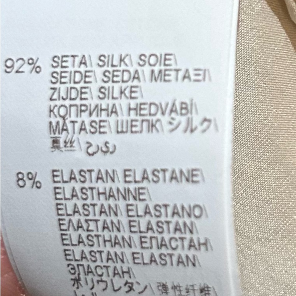 Brunello Cucinelli Silk Collared Top - image 4